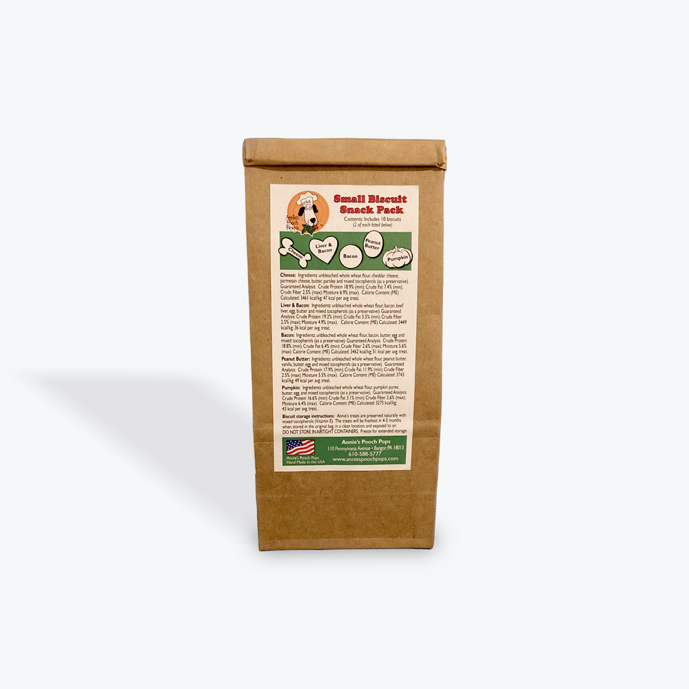 Small Biscuit Snack Pack (10 Biscuits)