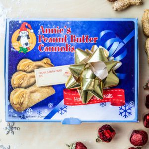 Annie’s Holiday Peanut Butter Cannolis