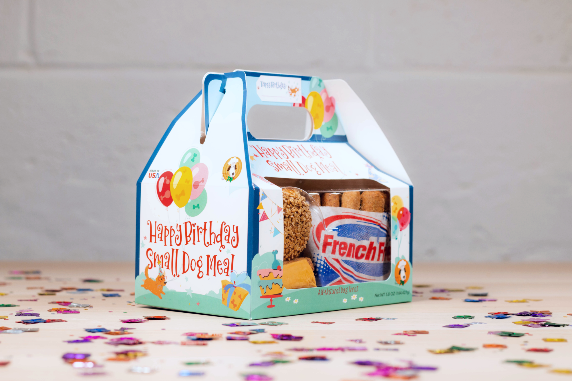 Happy Birthday Small Dog Meal