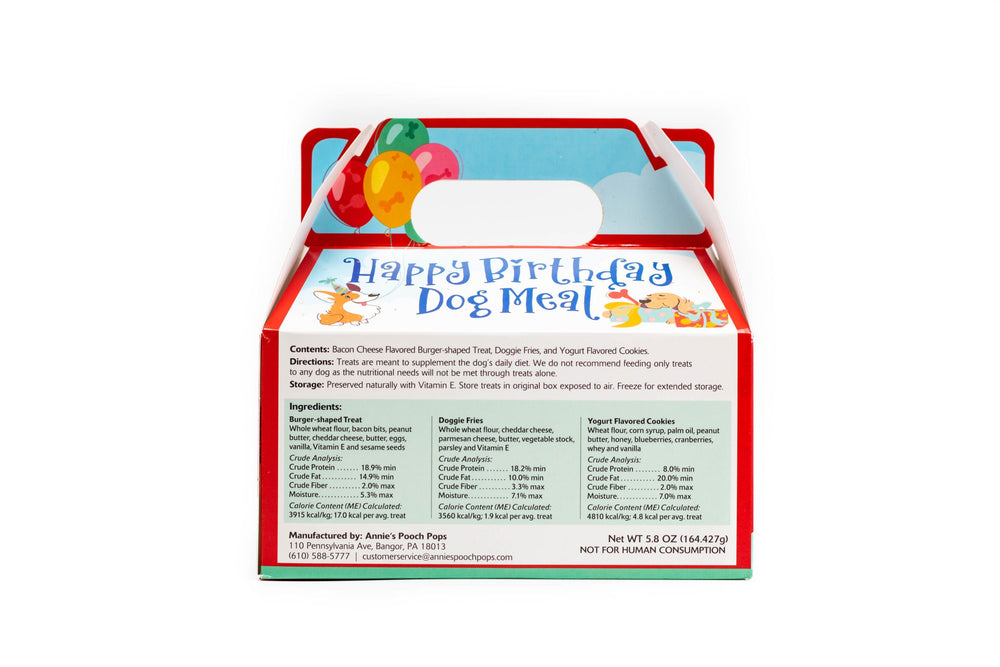 Happy Birthday Dog Meal