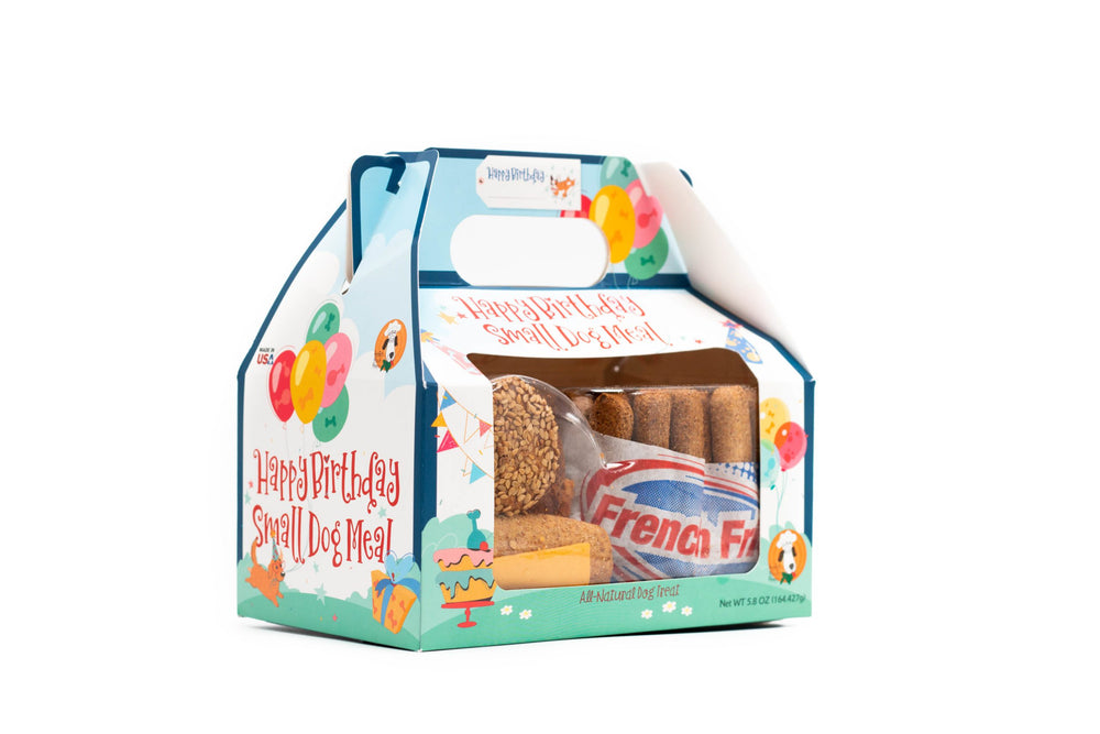 Happy Birthday Small Dog Meal